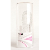 Прозрачная гелевая насадка с клиторальным отростком - 13 см. - Toyfa Basic - в Серпухове купить с доставкой