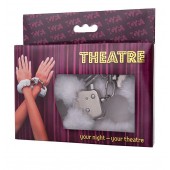 Наручники с белой меховой опушкой - ToyFa - купить с доставкой в Серпухове