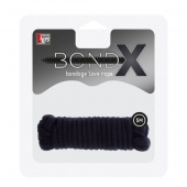 Чёрная веревка для связывания BONDX LOVE ROPE - 5 м. - Dream Toys - купить с доставкой в Серпухове