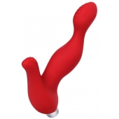 Красный силиконовый вибростимулятор простаты Proman - 12,5 см. - ToyFa - в Серпухове купить с доставкой