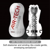 Мастурбатор AIR-TECH Squeeze Gentle - Tenga - в Серпухове купить с доставкой