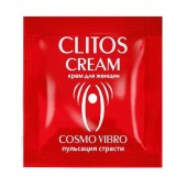 Пробник возбуждающего крема для женщин Clitos Cream - 1,5 гр. - Биоритм - купить с доставкой в Серпухове