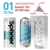 Мастурбатор SPINNER Tetra - Tenga - в Серпухове купить с доставкой
