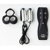 Черный инновационный мужской вибростимулятор JETT - Hot Octopuss - в Серпухове купить с доставкой