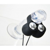 Черный инновационный мужской вибростимулятор JETT - Hot Octopuss - в Серпухове купить с доставкой