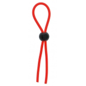 Красное эрекционное лассо с одной бусинкой-утяжкой STRETCHY THICK LASSO - Dream Toys - в Серпухове купить с доставкой