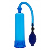 Синяя вакуумная помпа MENZSTUFF PENIS ENLARGER - Dream Toys - в Серпухове купить с доставкой