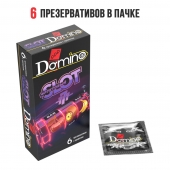 Ароматизированные презервативы DOMINO  Фруктовый слот  - 6 шт. - Domino - купить с доставкой в Серпухове