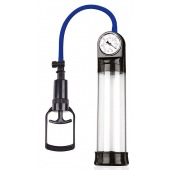 Прозрачная вакуумная помпа Sex Expert с манометром - Sex Expert - в Серпухове купить с доставкой