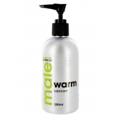 Лубрикант с согревающим эффектом MALE Cobeco Warm Lubricant - 250 мл. - Cobeco - купить с доставкой в Серпухове