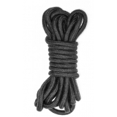 Черная веревка Do Not Disturb - 5 м. - Lola Games - купить с доставкой в Серпухове