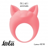 Оранжевое эрекционное кольцо Lemur Remi - Lola Games - в Серпухове купить с доставкой