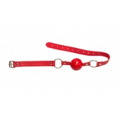 Красный кляп-шарик Firecracker - Lola Games - купить с доставкой в Серпухове