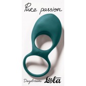 Зеленое эрекционное виброкольцо Daydream - Lola Games - в Серпухове купить с доставкой
