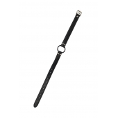 Черный кляп-кольцо Modesty - Lola Games - купить с доставкой в Серпухове