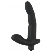 Черный вибромассажер простаты Naughty Finger Prostate Vibe - 13,8 см. - Orion - в Серпухове купить с доставкой