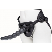 Пояс харнесс BEST UNI strap с 2 насадками - 18 и 22 см. - LOVETOY (А-Полимер) - купить с доставкой в Серпухове