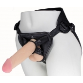 Пояс харнесс BEST UNI strap с 2 насадками - 18 и 22 см. - LOVETOY (А-Полимер) - купить с доставкой в Серпухове
