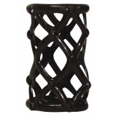 Чёрная насадка-сетка на пенис Orgasmus Wunder - Orion - в Серпухове купить с доставкой