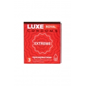 Текстурированные презервативы LUXE Royal Extreme - 3 шт. - Luxe - купить с доставкой в Серпухове