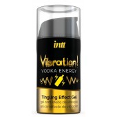 Жидкий интимный гель с эффектом вибрации Vibration! Vodka Energy - 15 мл. - INTT - купить с доставкой в Серпухове