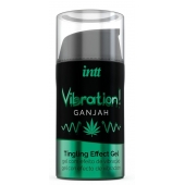 Жидкий интимный гель с эффектом вибрации Vibration! Ganjah - 15 мл. - INTT - купить с доставкой в Серпухове