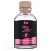 Массажный гель с согревающим эффектом Cotton Candy - 30 мл. - INTT - купить с доставкой в Серпухове