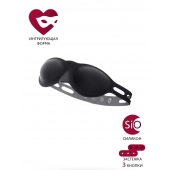 Черная плотная силиконовая маска - ToyFa - купить с доставкой в Серпухове