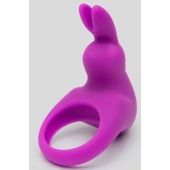 Фиолетовое эрекционное виброкольцо Happy Rabbit Cock Ring Kit - Happy Rabbit - в Серпухове купить с доставкой
