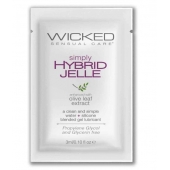 Гель-лубрикант на водно-силиконовой основе Simply Hybrid Jelle - 3 мл. - Wicked - купить с доставкой в Серпухове