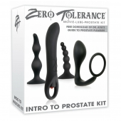 Набор стимуляторов простаты Intro To Prostate Kit - Zero Tolerance - в Серпухове купить с доставкой