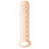 Телесный фаллоудлинитель Homme Long - 13,5 см. - Lola Games - в Серпухове купить с доставкой