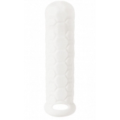 Белый фаллоудлинитель Homme Long - 15,5 см. - Lola Games - в Серпухове купить с доставкой