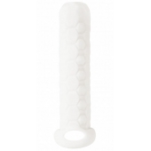 Белый фаллоудлинитель Homme Long - 13,5 см. - Lola Games - в Серпухове купить с доставкой