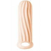 Телесный фаллоудлинитель Homme Wide - 13 см. - Lola Games - в Серпухове купить с доставкой