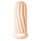 Телесный фаллоудлинитель Homme Wide - 11 см. - Lola Games - в Серпухове купить с доставкой