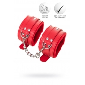 Красные оковы Anonymo из искусственной кожи - ToyFa - купить с доставкой в Серпухове