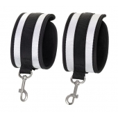 Серебристо-черные оковы Anonymo - ToyFa - купить с доставкой в Серпухове