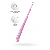 Розовый флоггер Anonymo - 64 см. - ToyFa - купить с доставкой в Серпухове