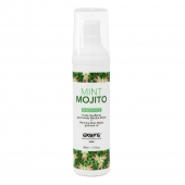 Разогревающее массажное масло с ароматом мохито Gourmet Mint Mojito - 50 мл. - Exsens - купить с доставкой в Серпухове