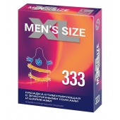 Стимулирующая насадка на пенис MEN SIZE 333 - Sitabella - в Серпухове купить с доставкой