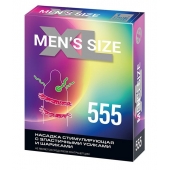 Стимулирующая насадка на пенис MEN SIZE 555 - Sitabella - в Серпухове купить с доставкой