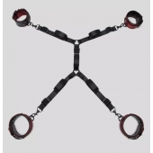 Изысканный набор фиксаций на кровати Reversible Under Mattress Restraint Set - Fifty Shades of Grey - купить с доставкой в Серпухове