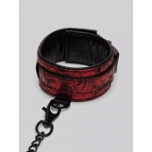 Красно-черные оковы Reversible Faux Leather Ankle Cuffs - Fifty Shades of Grey - купить с доставкой в Серпухове