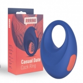 Синее эрекционное кольцо RRRING Casual Date Cock Ring - FeelzToys - в Серпухове купить с доставкой