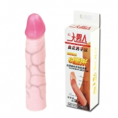 Удлиняющая насадка на пенис Deep Love - 21,5 см. - Baile - в Серпухове купить с доставкой