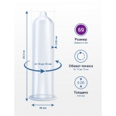 Презервативы MY.SIZE размер 69 - 10 шт. - My.Size - купить с доставкой в Серпухове