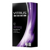 Презервативы с утолщённой стенкой VITALIS PREMIUM strong - 12 шт. - Vitalis - купить с доставкой в Серпухове