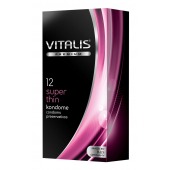 Ультратонкие презервативы VITALIS PREMIUM super thin - 12 шт. - Vitalis - купить с доставкой в Серпухове