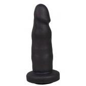 Черная реалистичная насадка-фаллоимитатор с головкой - 13 см. - LOVETOY (А-Полимер) - купить с доставкой в Серпухове